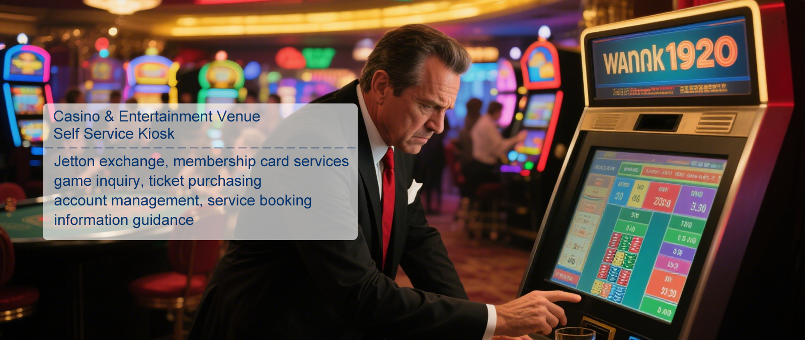 Casino Self Service Kiosk