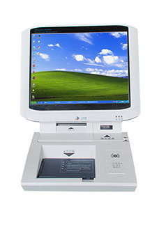 Visitor Management Kiosk（Desktop) - S-VM202-WHITE