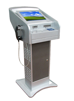 Visitor Management Kiosk（Vertical) - S-VM204